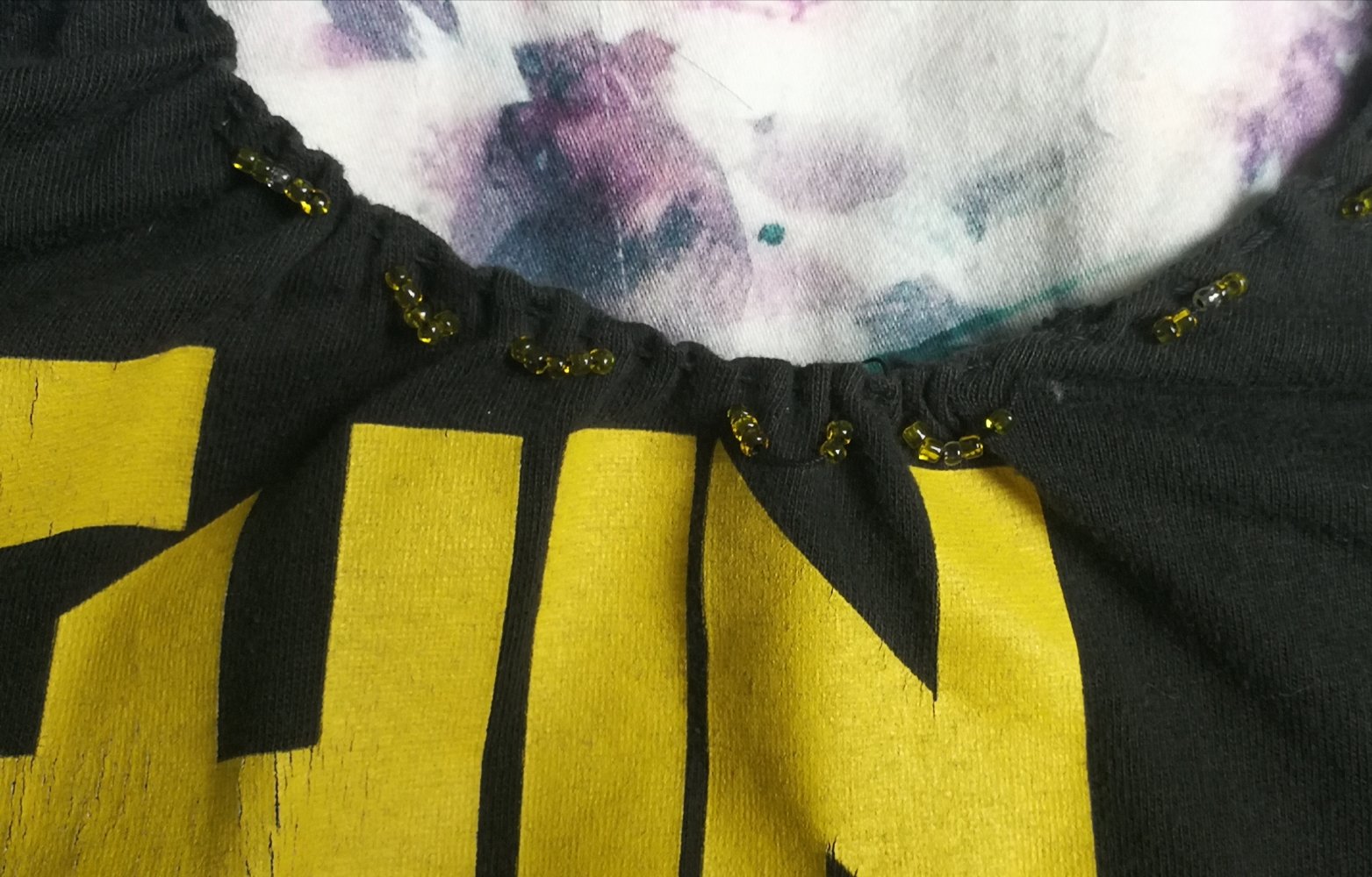 Thin Lizzy! 1999er True Vintage Designer-Bandshirt Neckholder Top Custom Unikat! Metalmode