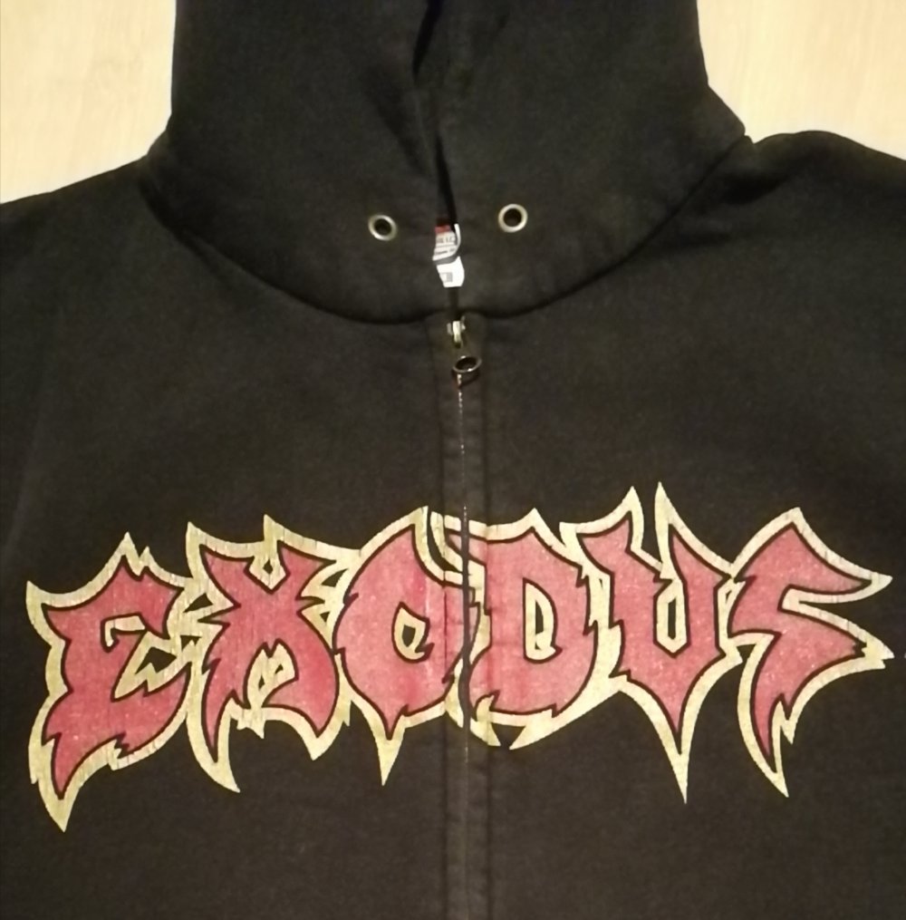 Exodus Zipper Hoodie Merchandise Metal Command est. 1979 Metalmode Bandhoodie Thrash Metal Unisex