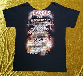 Exodus Bandshirt! Heavy Metal Thrash Metal Merchandise Unisex T-Shirt Metal Rockchick!