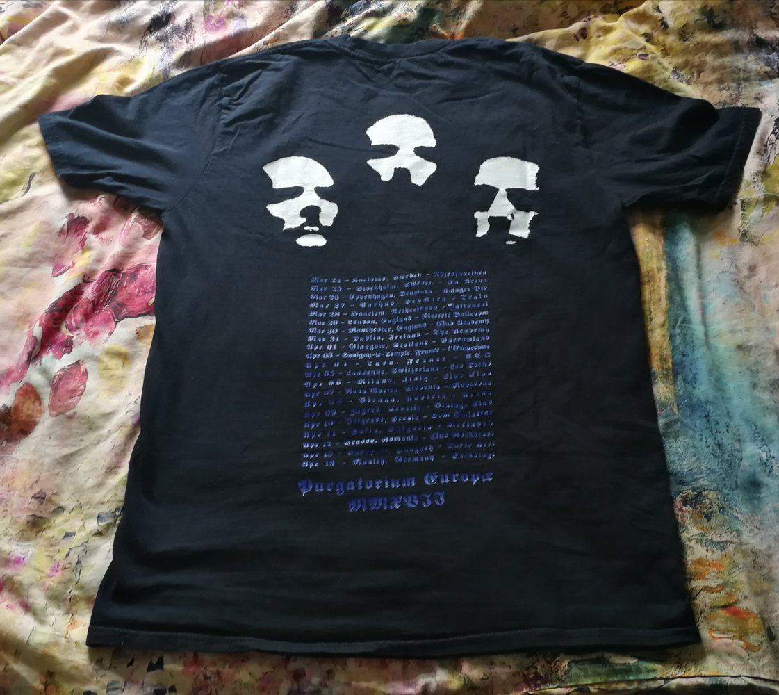 The True Mayhem Black Metal Bandshirt Unisex S Blue De Mysteriis Dom Sathanas