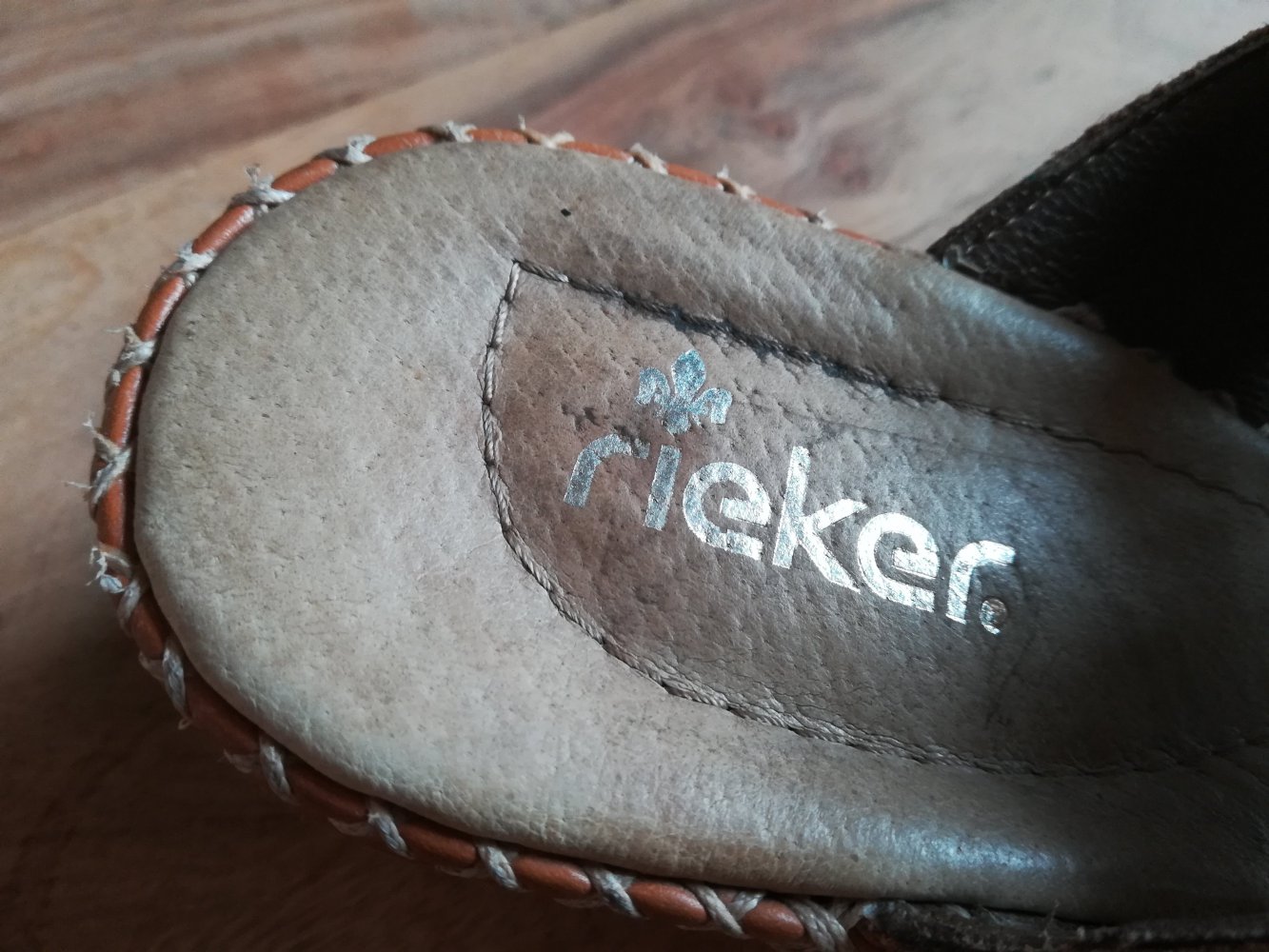 Boho Sandalen mit kleinem Absatz