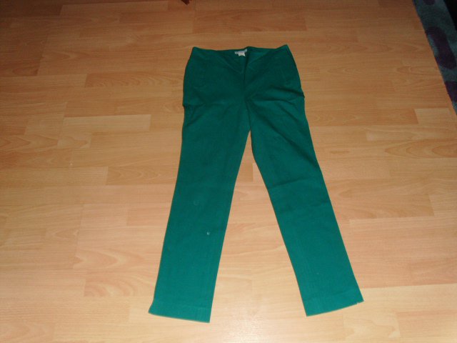 7/8 Hose von H&M, dunkelgrün, Gr. 38