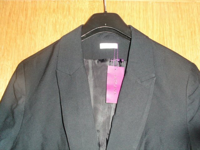 Blazer von Lascana, schwarz, Gr. 42 mit Etikett