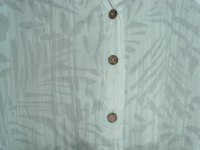 Bluse von Outfit, weiß-hellgrau, Gr. 48
