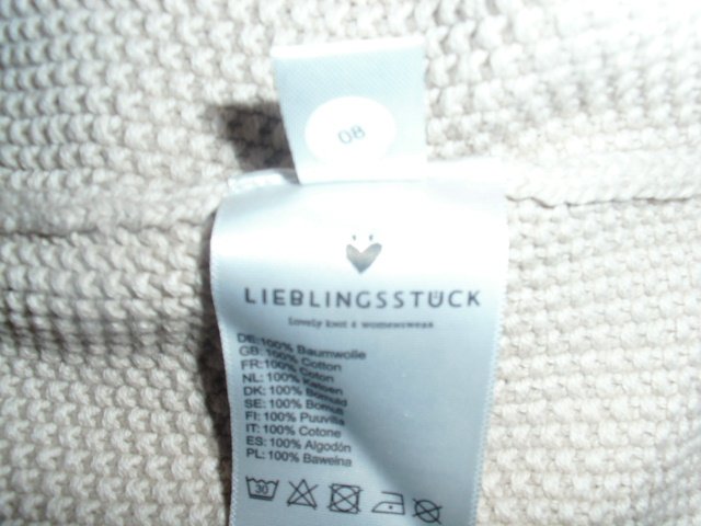 Strickpullover von Lieblingsstück, hellbeige, Gr. 44