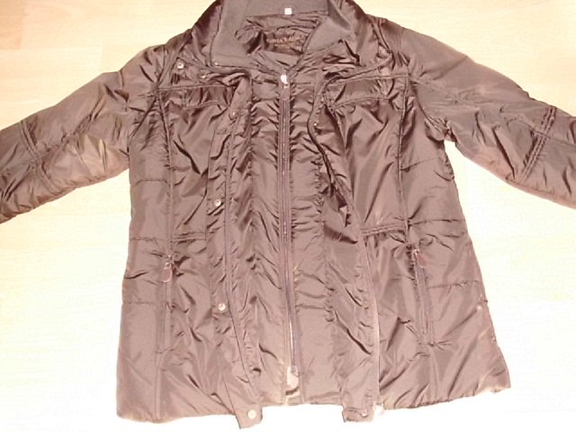 Steppjacke von Gina Laura, dunkelbraun, Gr. 46/48 NEU