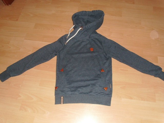 Hoodie von Naketano, grau, Gr. 36 (S)