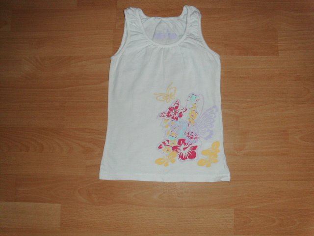 Top von TCM, weiß mit Motiv, Gr. 122