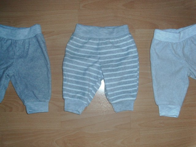 3 Nickihosen von Simple Joys by Carter´s , grau, Gr. 0-3 Mon