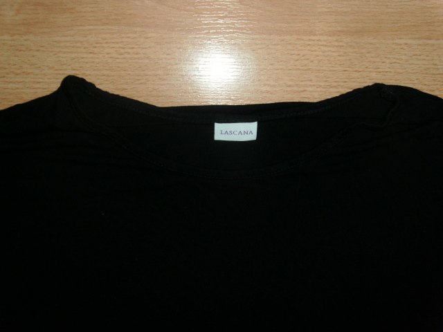 T-Shirt von Lascana, schwarz, Gr. 36/38