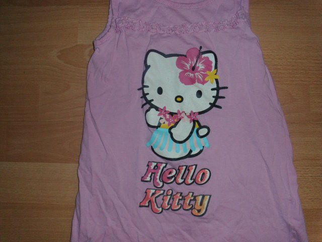 Kleid von Sanrio, rosa mit Hello Kitty, Gr. 110/116