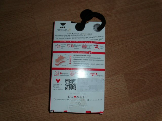 Menstruations-/ Periodenslip von Lovable, schwarz, Gr. 42 OVP