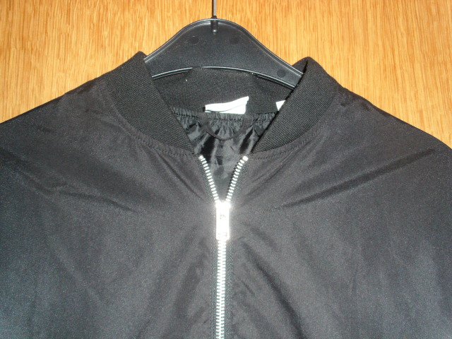 Bomberjacke von Jack & Jones, schwarz, Gr. L