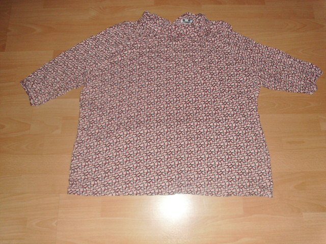 Schlupfshirt von Gina Laura, rosa-bunt, Gr. 52