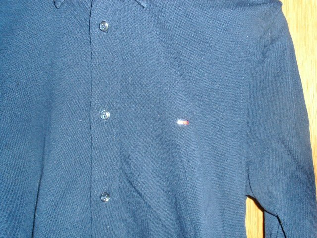 Hemd von Tommy Hilfiger, blau, Gr. S ( Kragengröße 38)