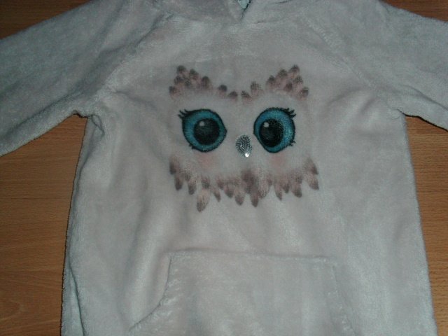 Nickihoodie von H&M, mit Motiv, Gr. 110/116