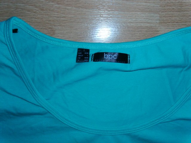T-Shirt von bpc Collection, grün mit Motiv, Gr. 44/46