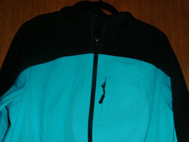 Softshelljacke von Catamaran Sports, türkis-schwarz, Gr. 40/42