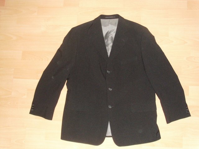 Sakko von Canda (C&A), schwarz, Gr. 26 
