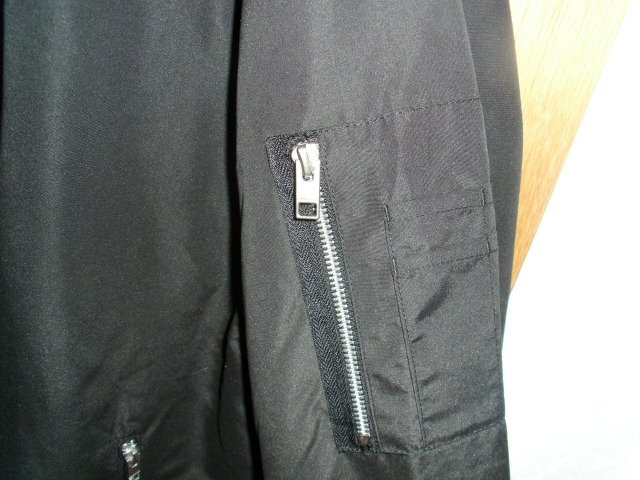 Bomberjacke von Jack & Jones, schwarz, Gr. 4 XL