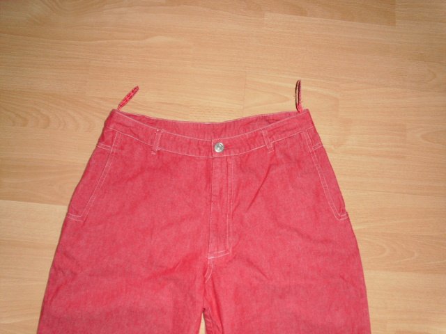 7/8 Hose, rot, Gr. 38