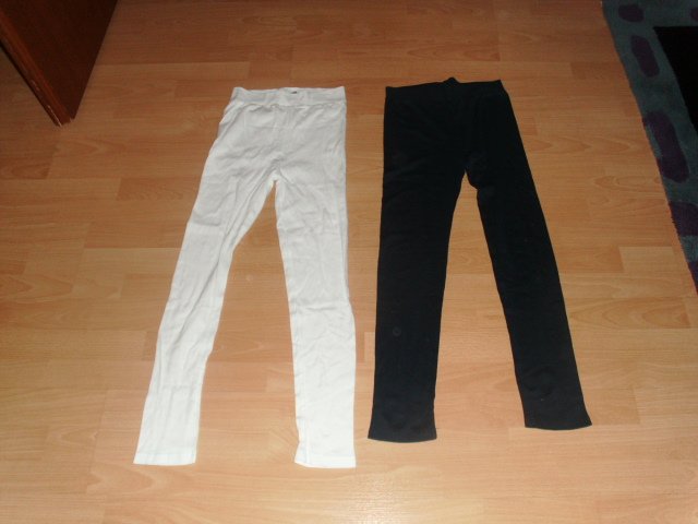 2 lange Unterhose von H-I.S. weiß + dunkelblau, Gr. 164