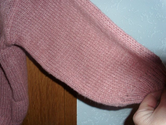 Strickpullover, altrosa, Oversized, Gr. 44/46