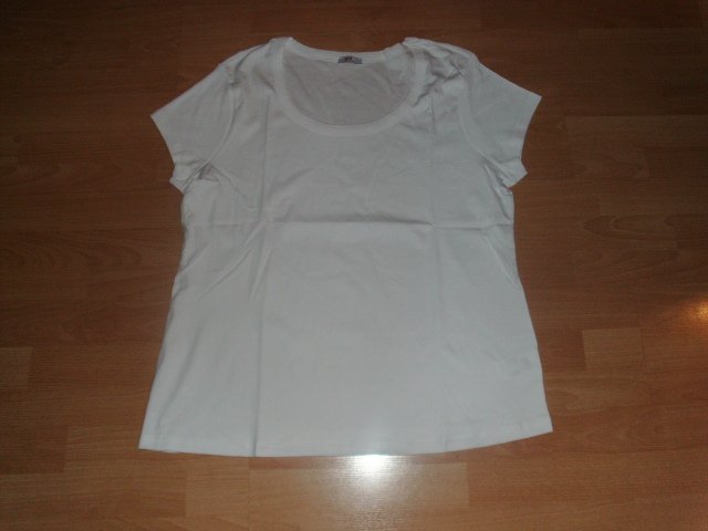 T-Shirt von Flashlights, weiß, Gr. 48/50