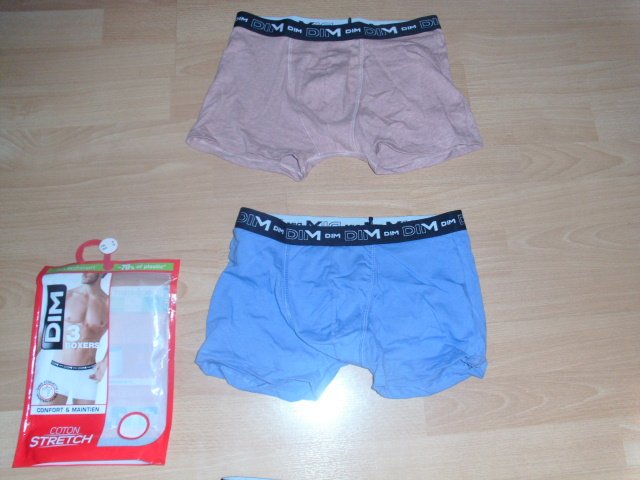 3 Boxershorts von DIM, in 3 Farben, Gr. S (4) OVP