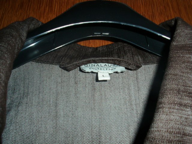 Jacke von Gina Laura, braun, Gr. 44 (L)