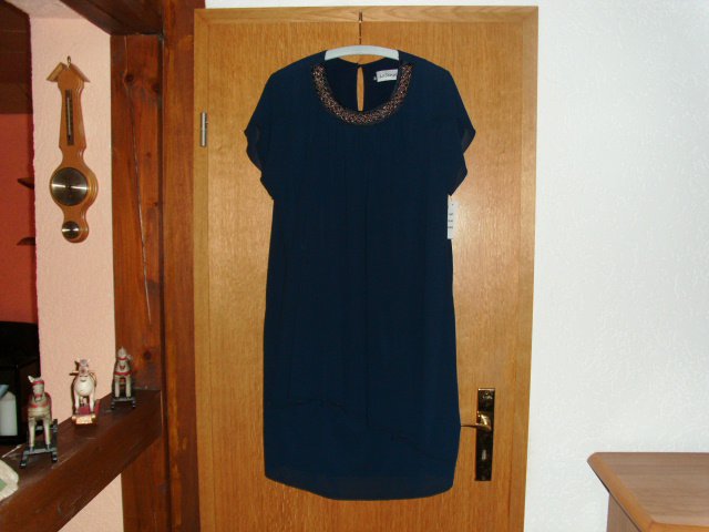 Coctailkleid von La Femme, dunkelblau, Gr. 46 NEU mit Schild
