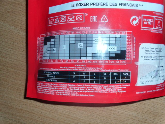 3 Boxershorts von DIM, in 3 Farben, Gr. S (4) OVP