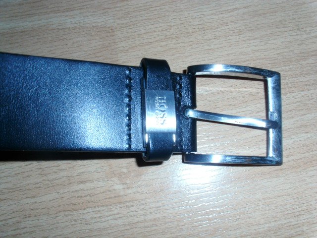 Herrengürtel von Boss, Connio, schwarz, 90 cm
