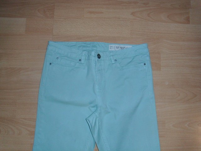 Jeans von Esmara, mintgrün, Gr. 40