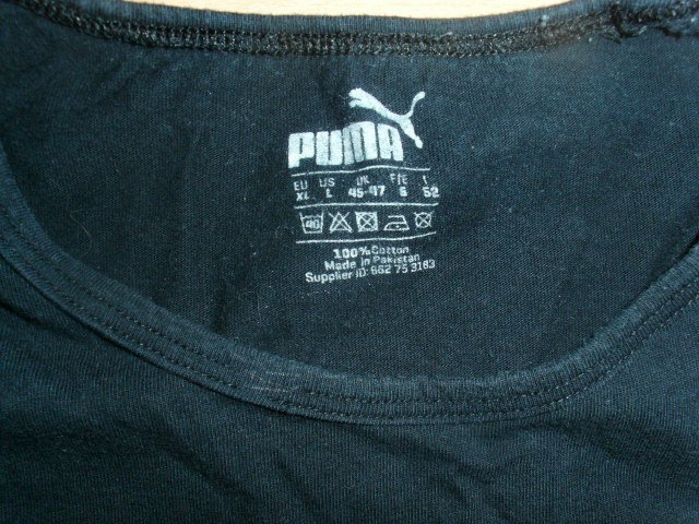 T-Shirt von Puma, schwarz, Gr. L