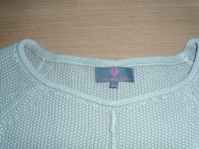 Strickpullover von Lieblingsstück, hellbeige, Gr. 44