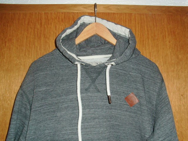 Hoodie von Solid, grau mit Bauchtaschen, Gr. XL