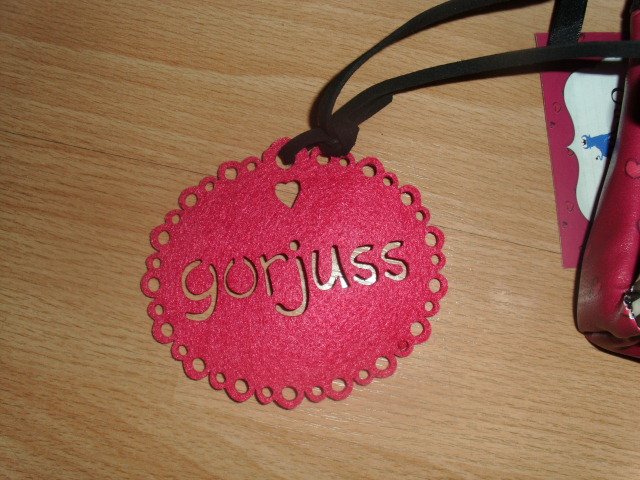 Kosmetiktasche von Gorjuss, rosa/pink, mit Etikett