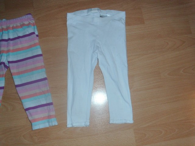 2 Caprilegging, H&M + Topolino, Gr. 104