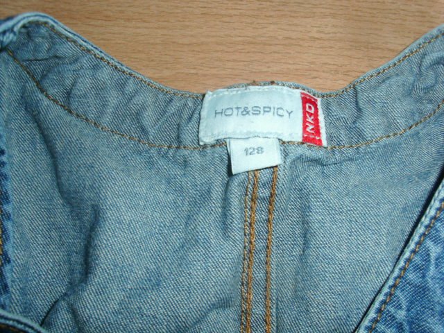 Jeansweste von Hot & Spicy, blau, Gr. 122