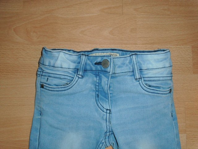 Caprijeans von Pocopiano, hellblau, Gr. 116