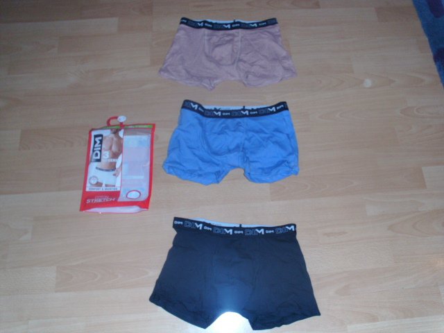 3 Boxershorts von DIM, in 3 Farben, Gr. S (4) OVP