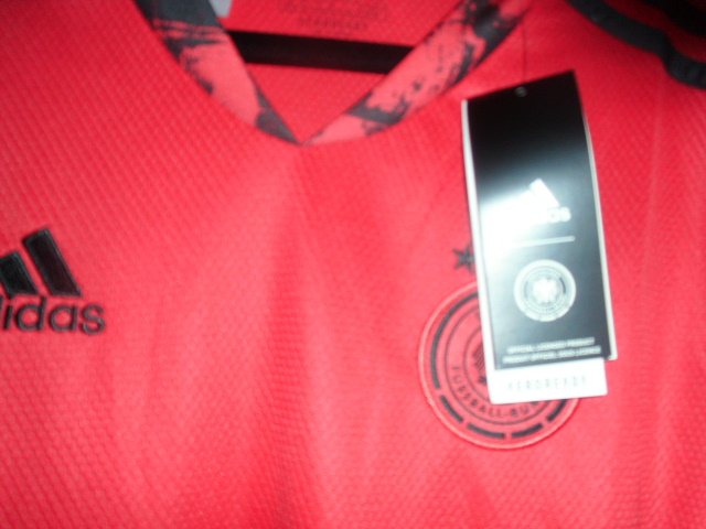 DFB Torwarttrikot von Adidas rot, Gr. 176 ( 2020) 