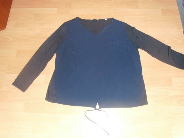 Schlupfshirt von TCM, dunkelblau, Gr. 48/50