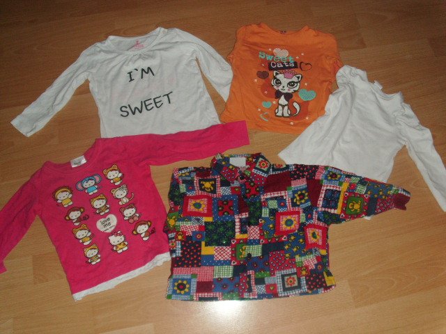 15 Langarmshirts, Gr. 86 und 86/92