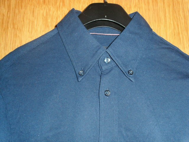 Hemd von Tommy Hilfiger, blau, Gr. S ( Kragengröße 38)
