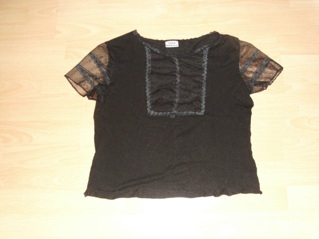 T-Shirt von Gina Benotti, schwarz, Gr. 38