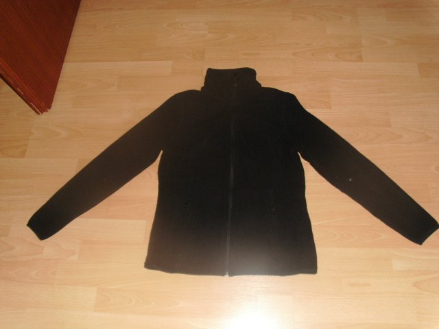 Fleecejacke von Amazon Essentials, schwarz, Gr. S