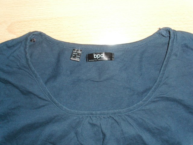 T-Shirt von bpc Collection, dunkelblau, Gr. 44/46