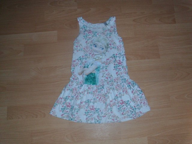 Kleid von Disney, mit Motiv, Gr. 110/116